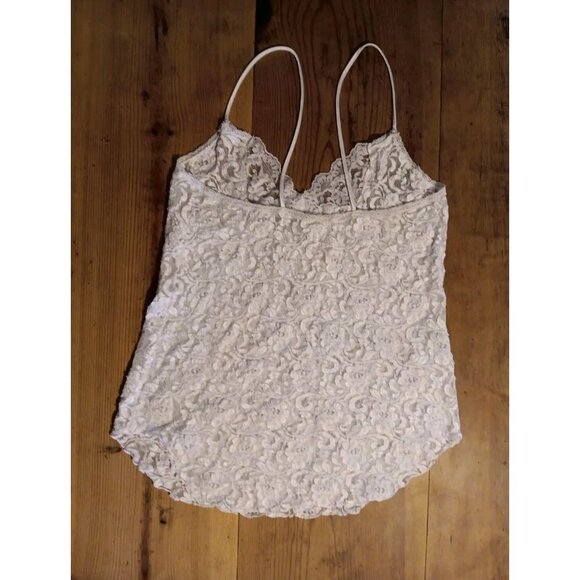 Vtg Adonna Womens M White Babydoll Short Nightie Sequins Lace Nylon Sheer Sexy - Picture 4 of 6